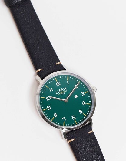 Faux Leather Watch