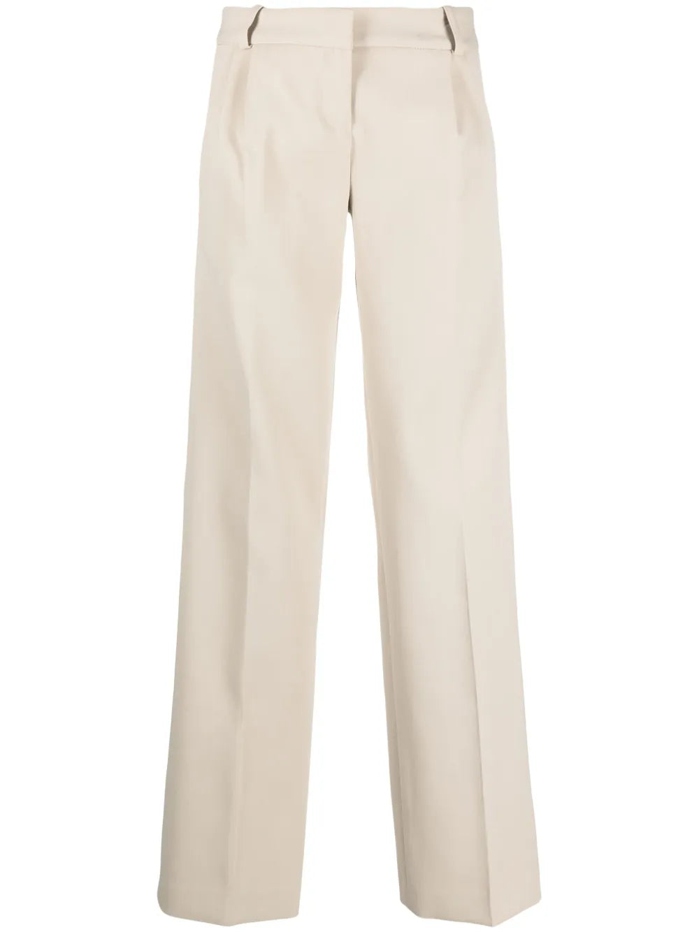 Straight-Leg Tailored Trousers