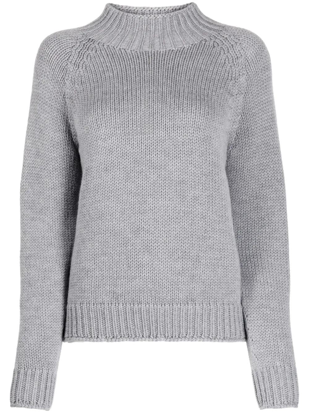 Mock-Neck Merino-Wool Jumper