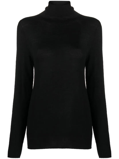 Rool-Neck Wool Jumper