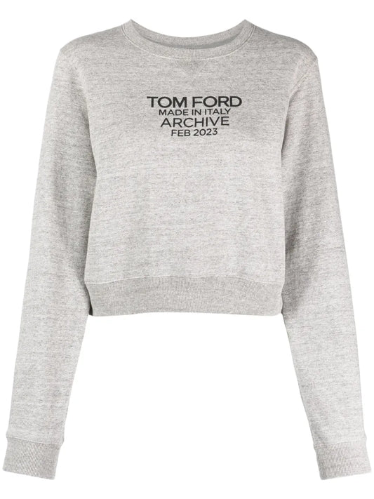 Logo-Print Cotton Sweatshirt