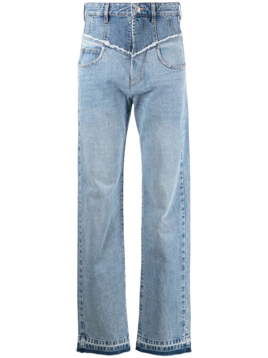 Noemie Straight-Leg Jeans