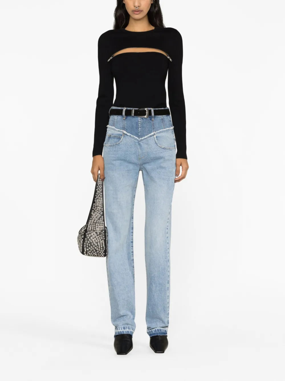 Noemie Straight-Leg Jeans