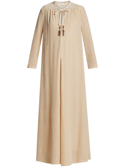 Lyrical Tubular Velvet Dress