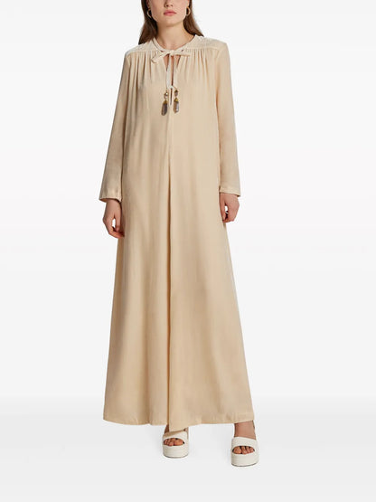 Lyrical Tubular Velvet Dress
