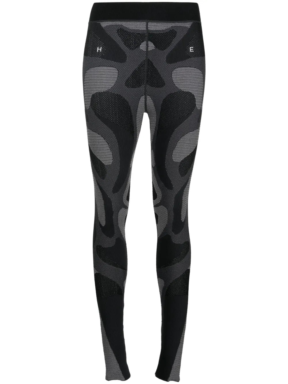 Mid-Rise Contrasting Waistband Legging
