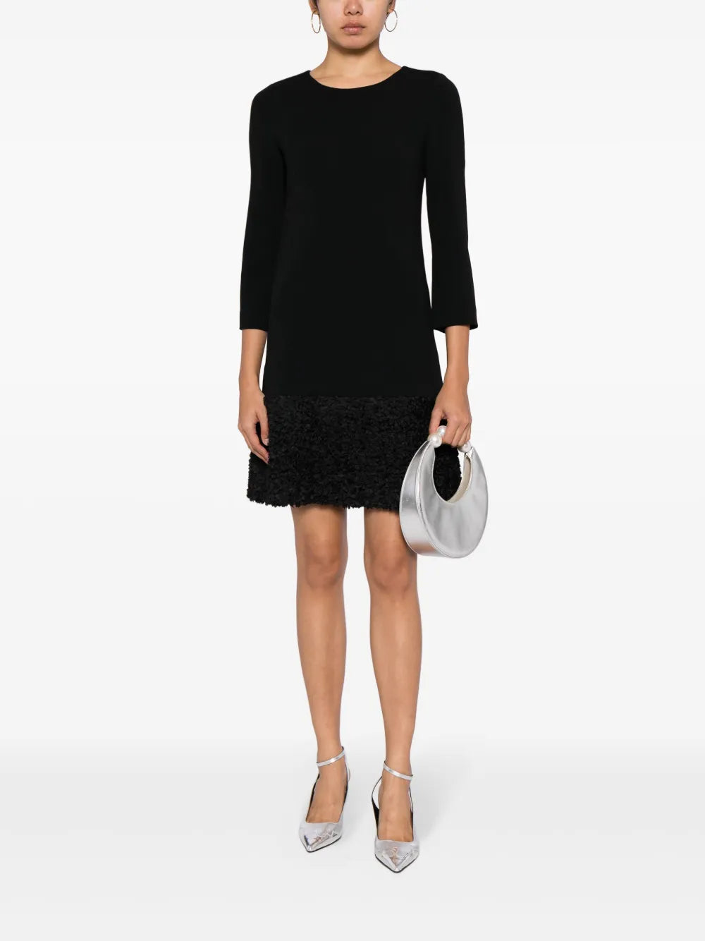 Simone Petal-Detail Minidress