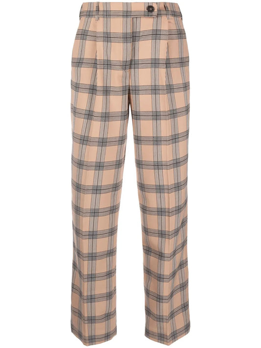 Luminosity Checked Tailored Trousers