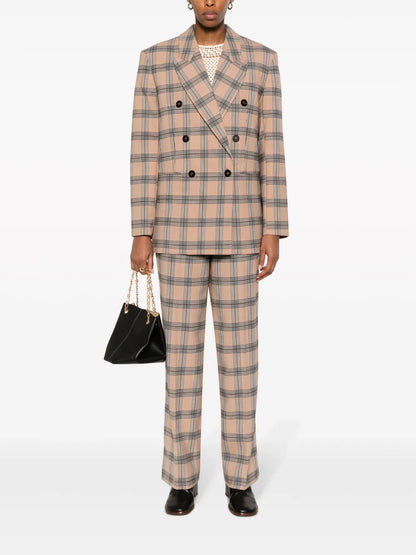 Luminosity Checked Tailored Trousers