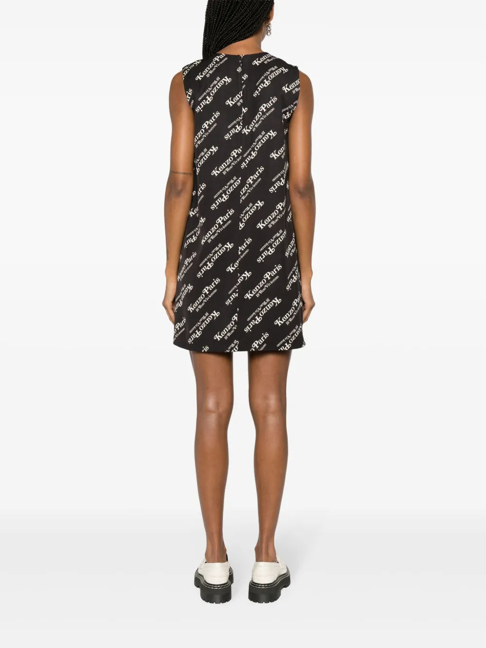 Monogram-Pattern Minidress