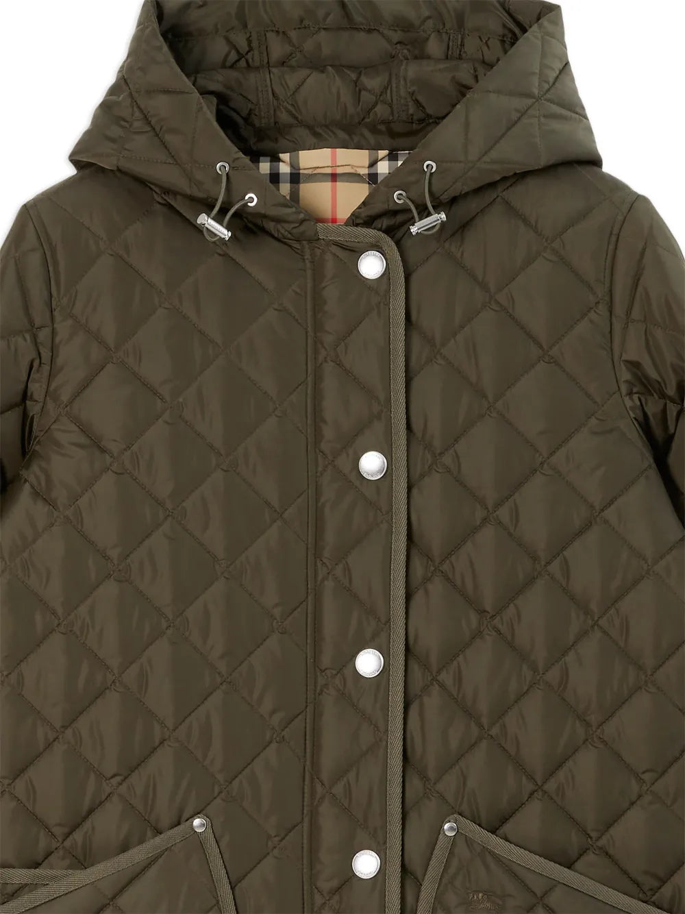Quilted Hooded Coat