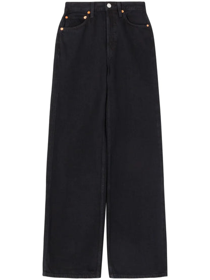 High-Rise Wide-Leg Jeans