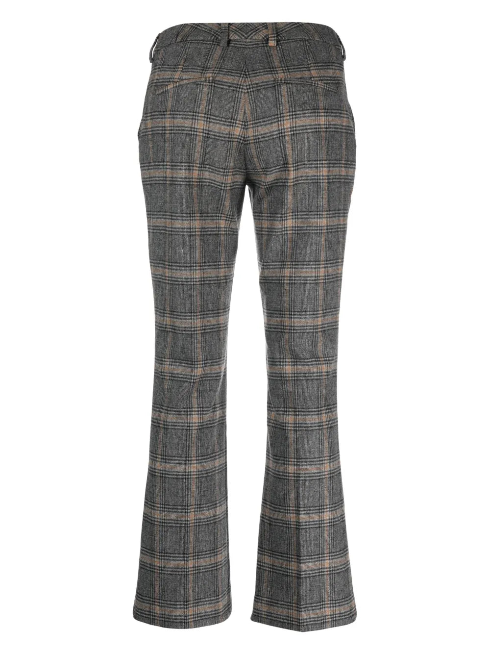 Checked Tailored Trousers