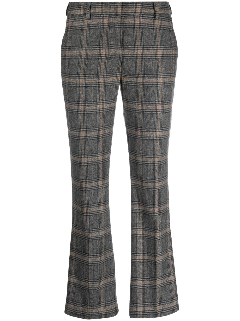 Checked Tailored Trousers