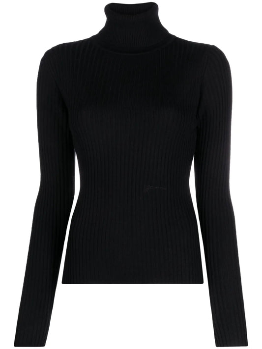 Cut-Out Merino-Wool Jumper