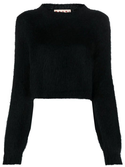 Crew-Neck Brushed Jumper
