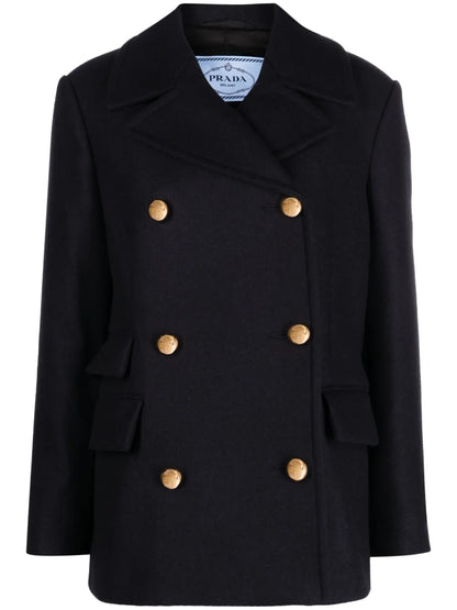 Double-Breasted Wool Jacket