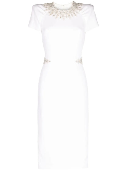 Ines Beaded Midi Dress