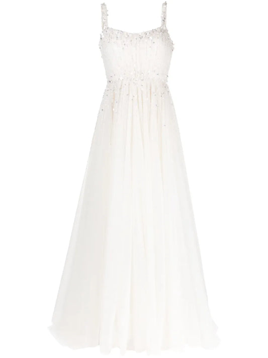 Astrid Embellished-Tulle Bridal Gown