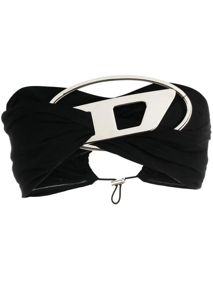 T-Benda Strapless Crop Top