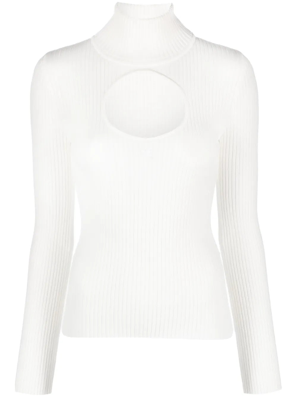 Roll-Neck Cut-Out Jumper