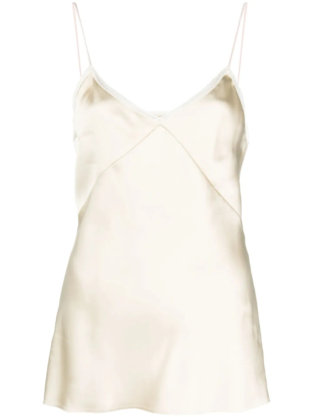 Spaghetti-Straps Satin-Finish Top