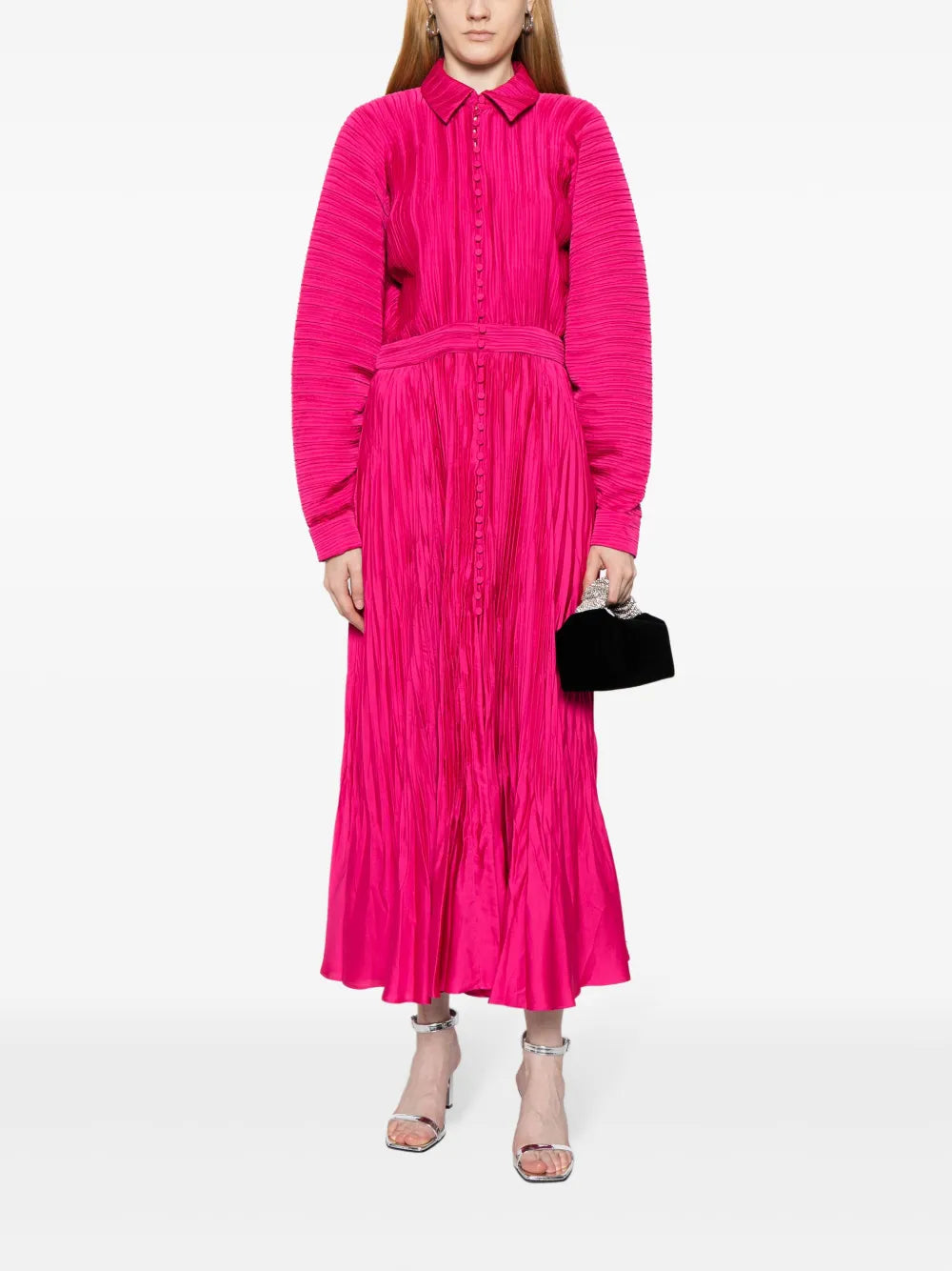Indiana Pleated Maxi Dress
