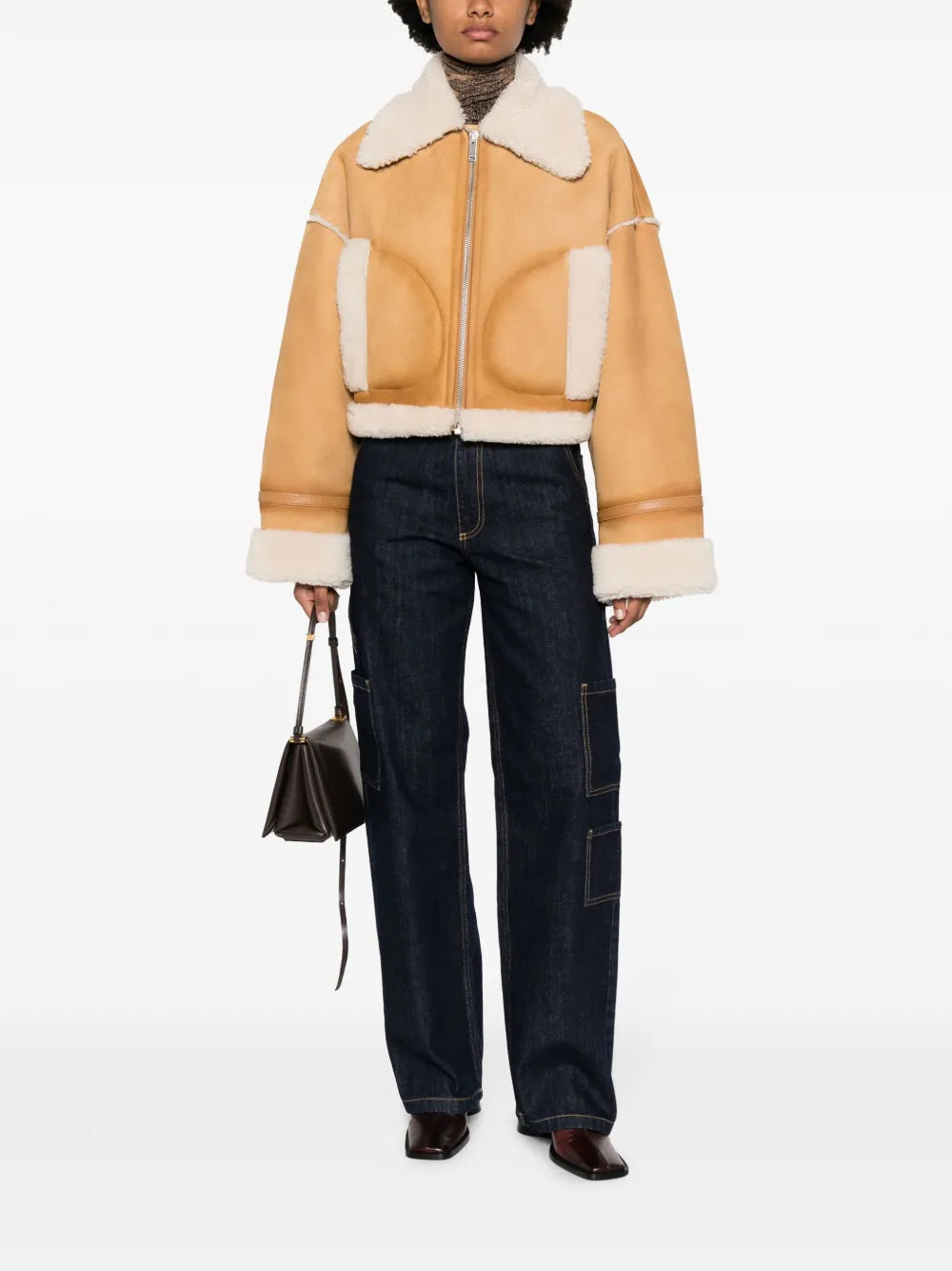 High-Rise Straight-Leg Jeans