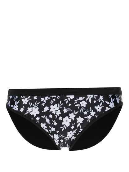 Floral-Print Bikini Bottom