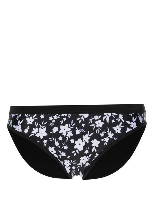 Floral-Print Bikini Bottom