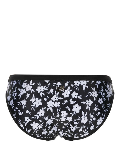Floral-Print Bikini Bottom