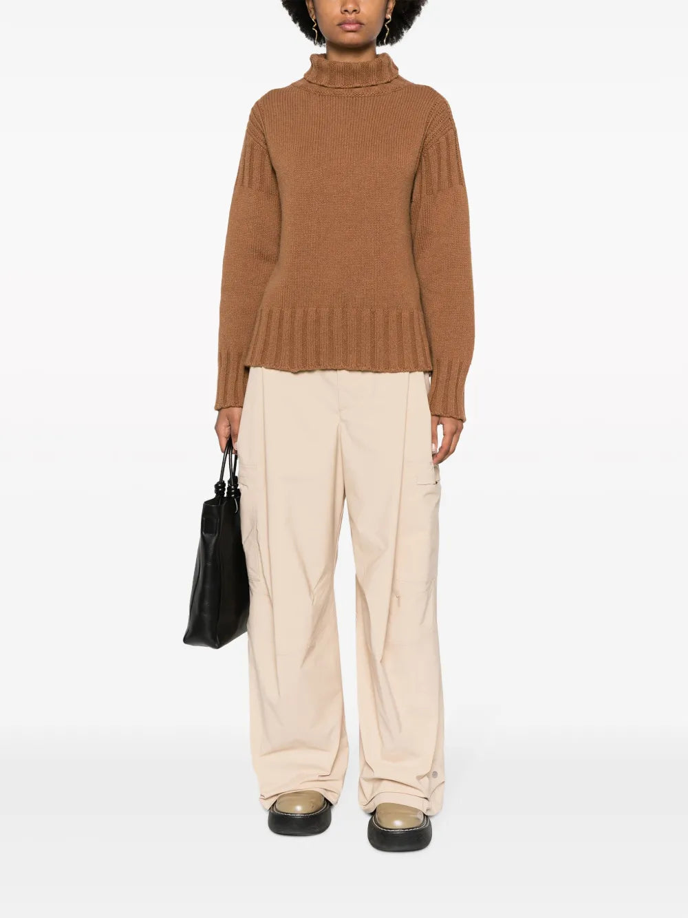 Roll-Neck Cashmere Jumper