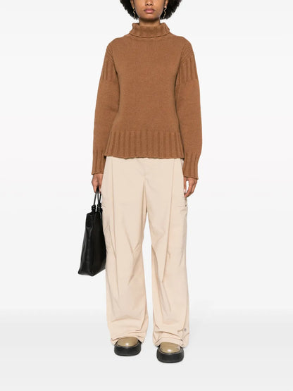 Roll-Neck Cashmere Jumper