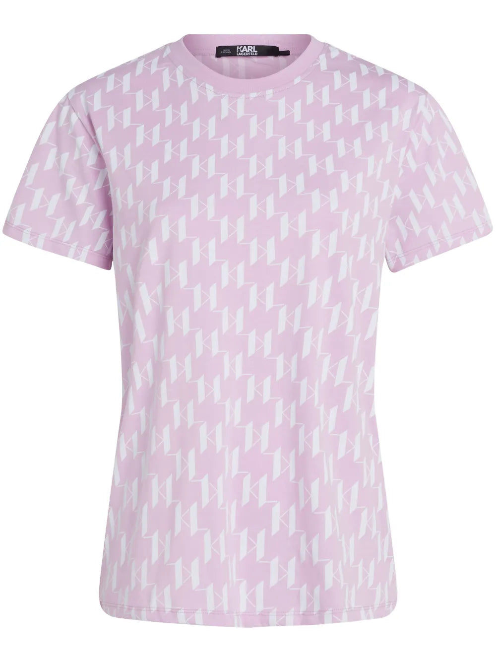 Monogram-Print Organic-Cotton T-Shirt