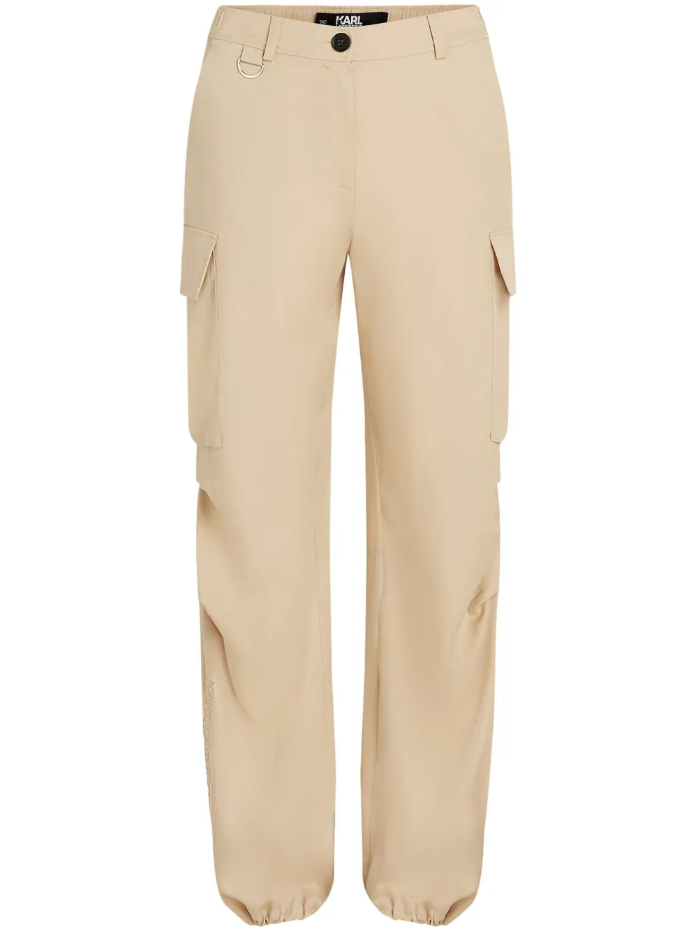 Straight-Leg Cargo Trousers