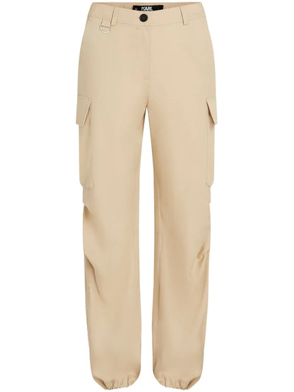 Straight-Leg Cargo Trousers