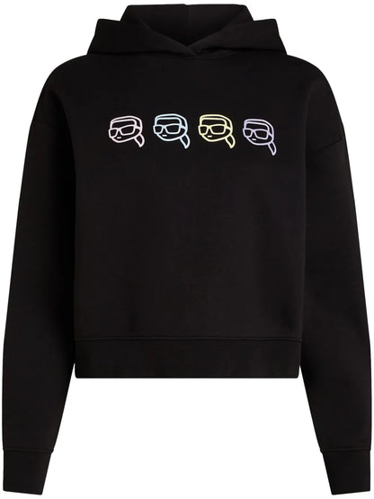 Ikon Outline Organic-Cotton Hoodie