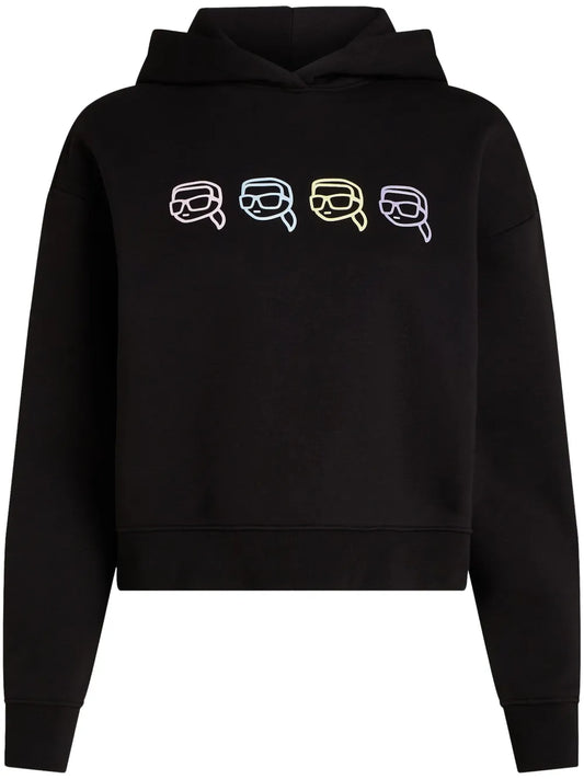 Ikon Outline Organic-Cotton Hoodie
