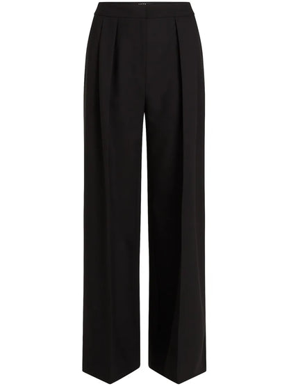 Wide-Leg Tailored Trousers