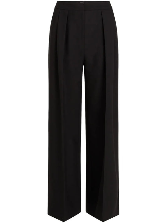 Wide-Leg Tailored Trousers