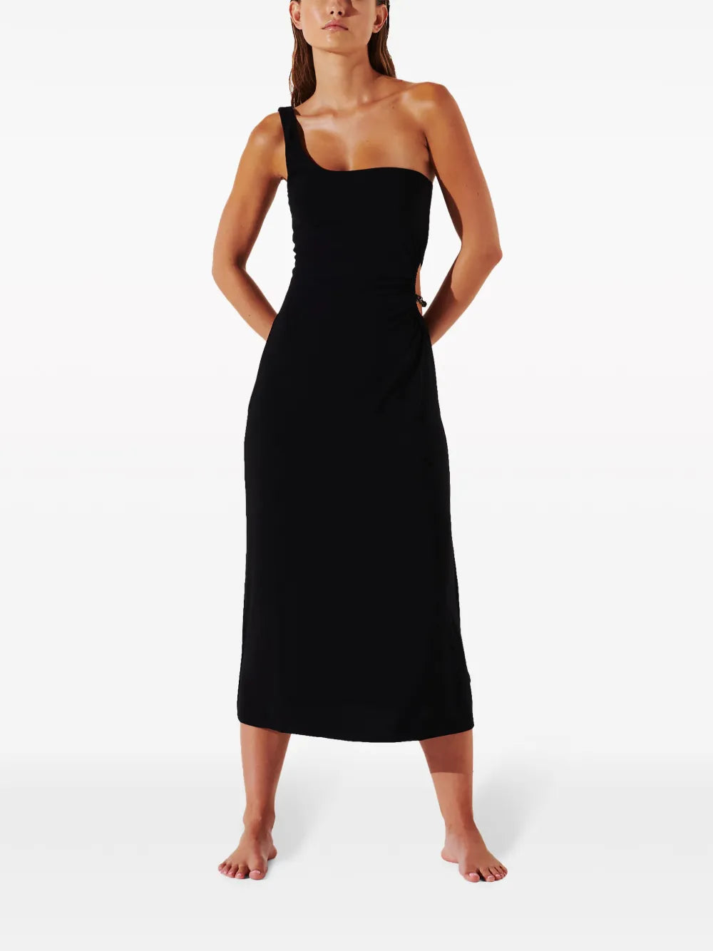 Signature One-Shoulder Beach Dress