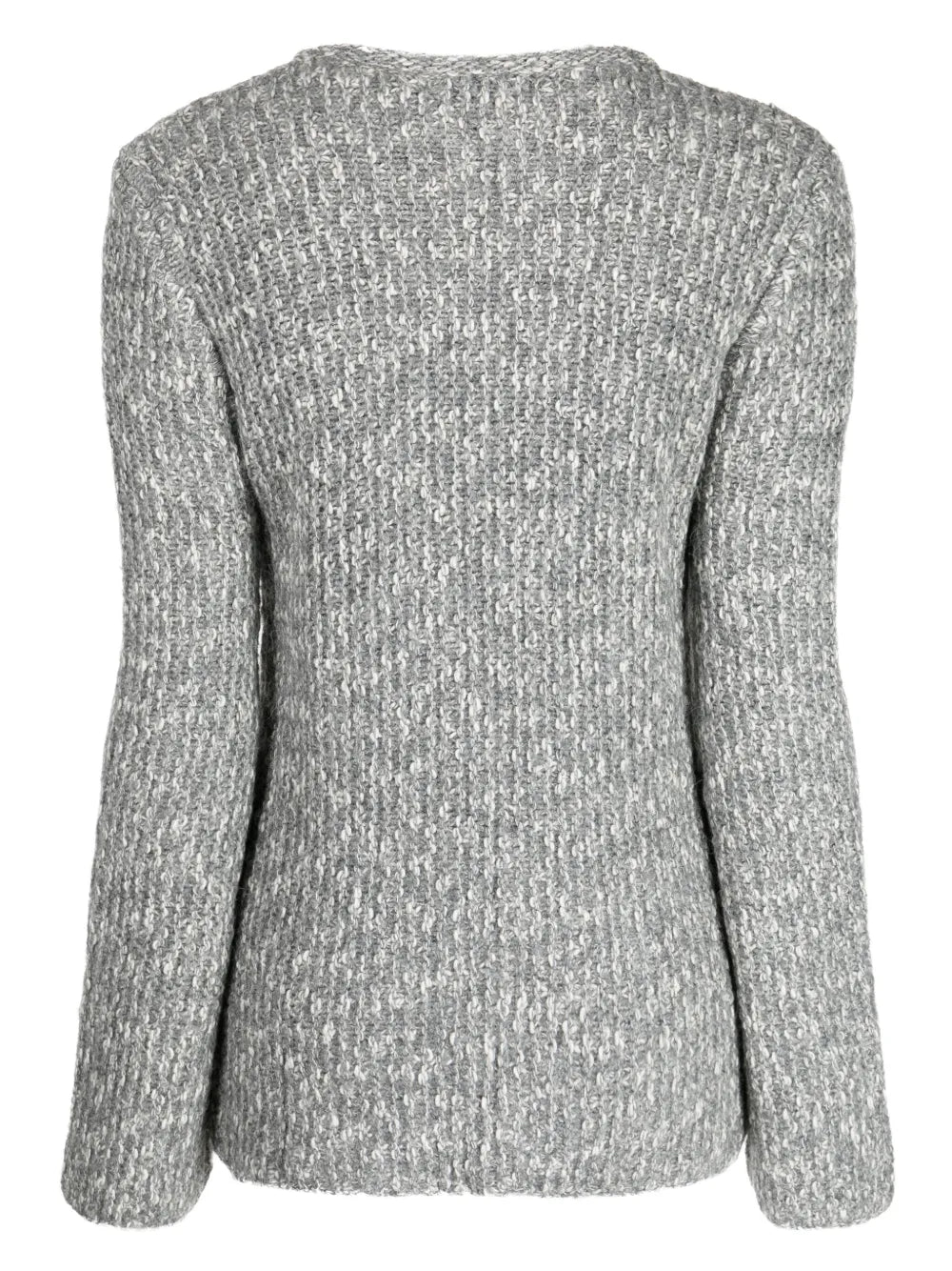Front-Slit Mélange Jumper