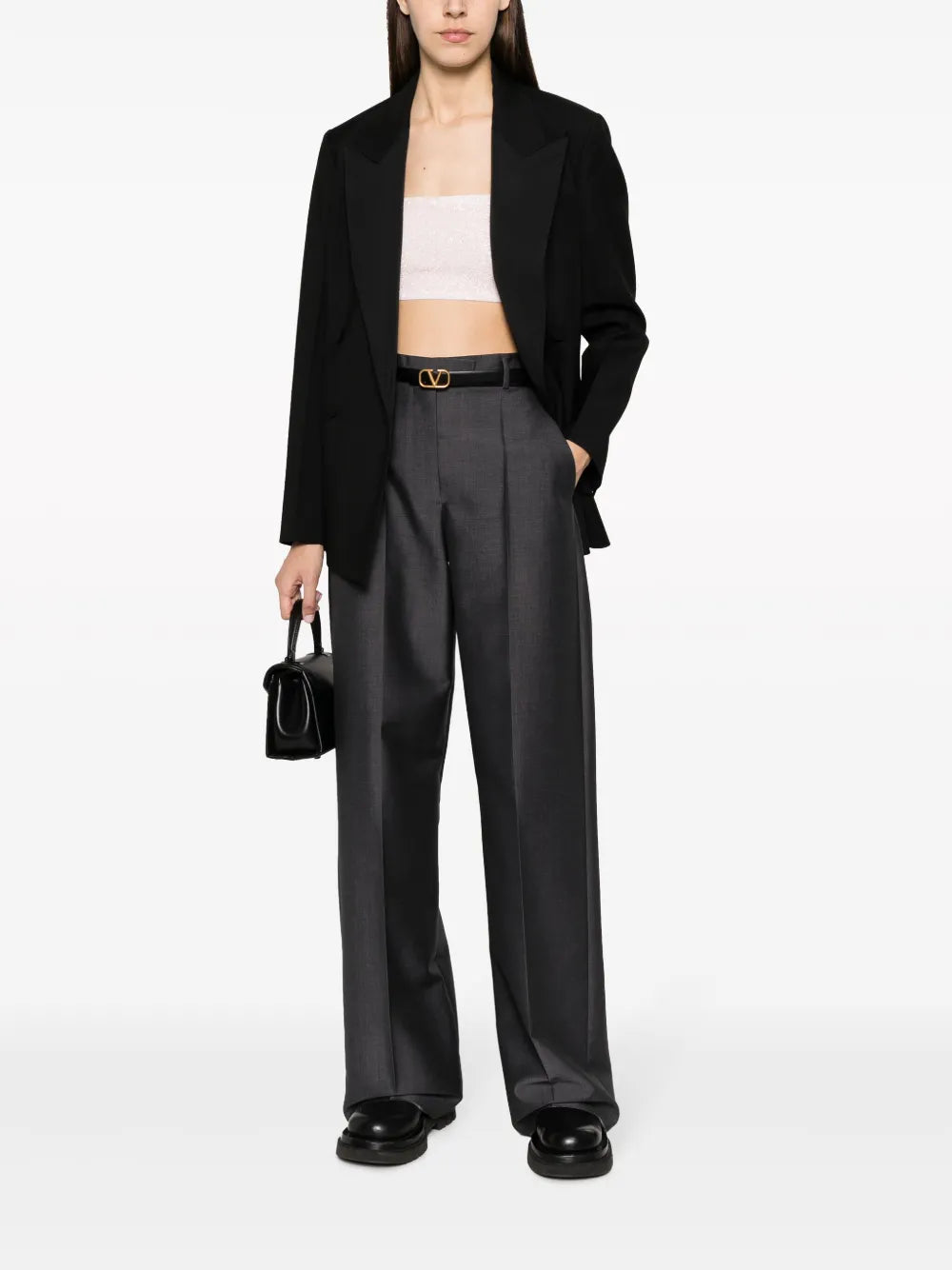 Crepe Couture Tailored Trousers