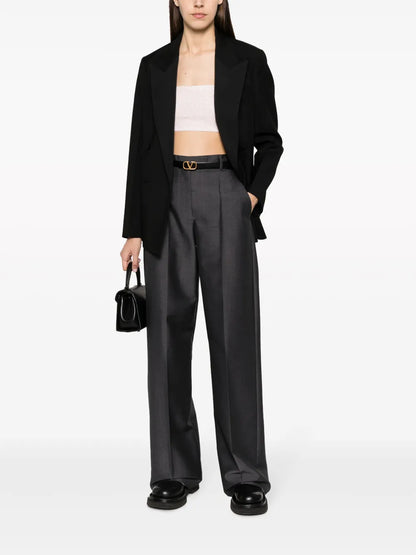 Crepe Couture Tailored Trousers