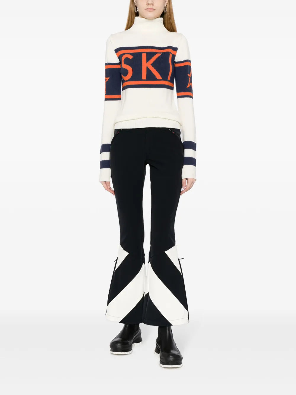 Patterned Intarsia-Knit Merino Jumper