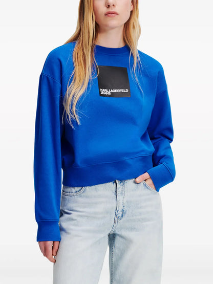 Logo-Print Organic-Cotton Sweatshirt
