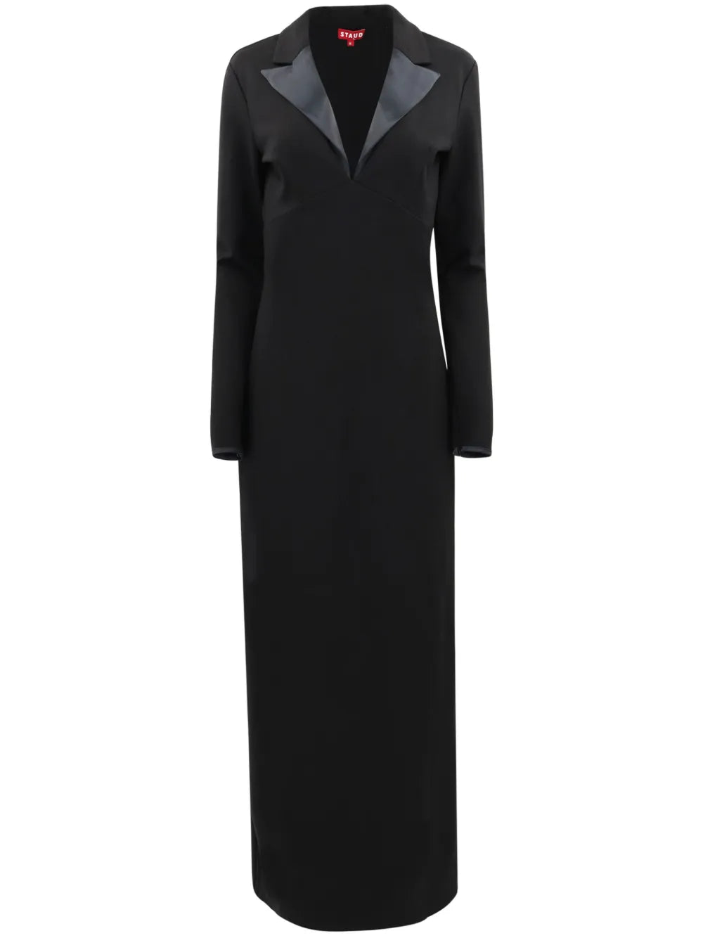 Humboldt Satin-Trim Maxi Dress