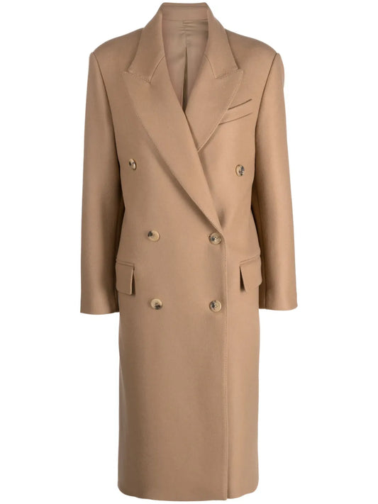 Long Double-Breasted Coat