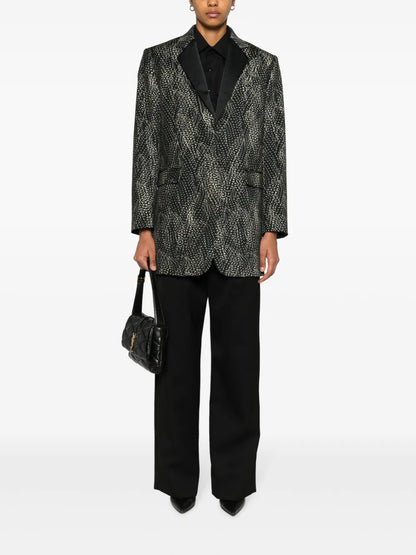Hadiya Single-Breasted Blazer
