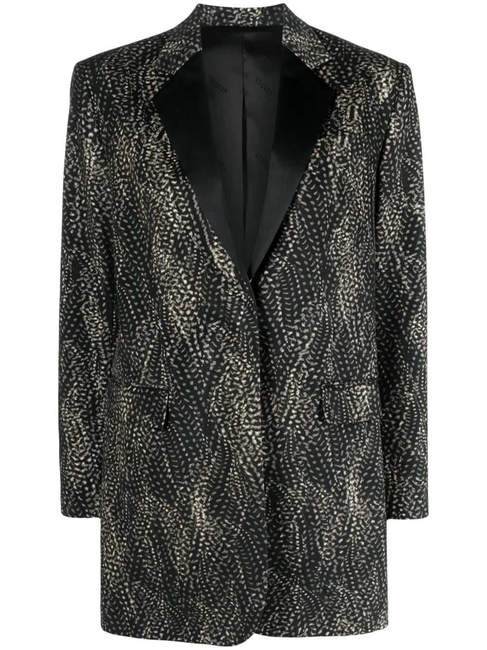 Hadiya Single-Breasted Blazer